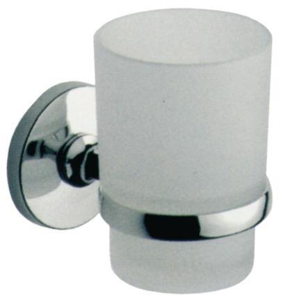 Porta Spazzolini Accessori Ottone Cromato Serie One Metaform