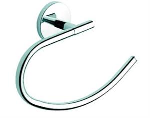 Porta Asciugamani Anello Accessori Ottone Cromato Serie One Metaform