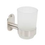 Porta Spazzolini Acces. Acciaio Inox Aisi 304 Spazzolato Serie Blizz