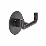 Porta Appendiabito Doppio Access.Acciaio Verniciato Serie Wind Black