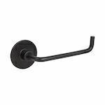 Porta Rotolo Aperto Accessori Acciaio Verniciato Serie Wind Black