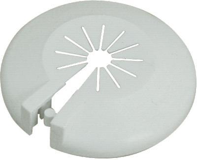 Rosetta Copritubo Bianca Normale D.10-22