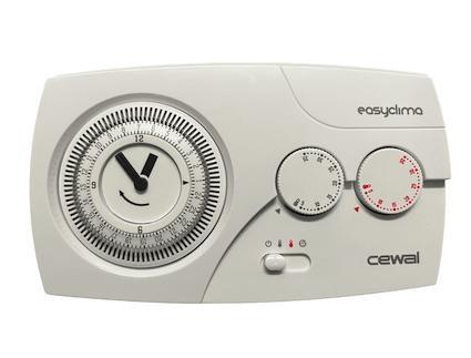 Cronotermostato Ambiente Meccanico a Parete Giornaliero Settim.