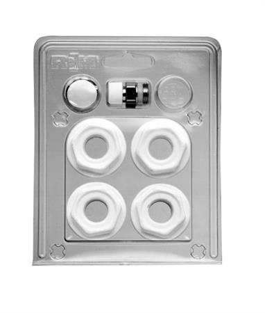 Kit Tappi Riduzioni Valvolino Bianco per Radiatori D.1x3/8