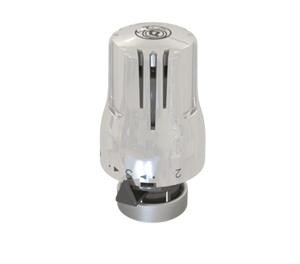 Testa Termostatica con Sensore Liquido Te-Sa D.30x1,5 Cromata