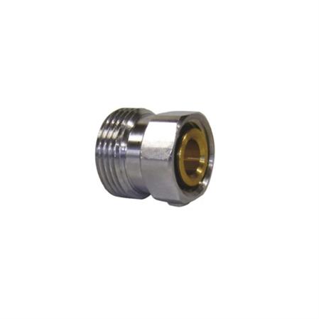 Raccordo Monoblocco Trasf.Te-Sa Cromato D.1/2 Femmina x 3/4 Maschio