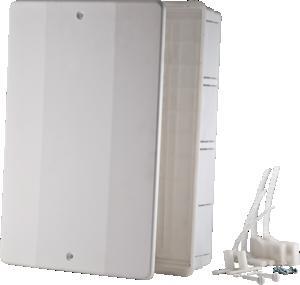 Cassetta per Collettori Te-Sa in Plastica con Supporti Cm 30x43x9