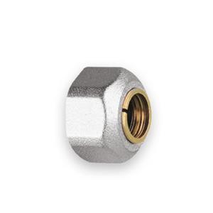 Adattatore Kit per Tubo Rame Tenuta O-Ring Te-Sa Cromato D.3/4x12