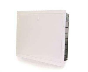 Cassetta per Collettori Te-Sa Lamiera C/Supporti mm 400x450x(110-150