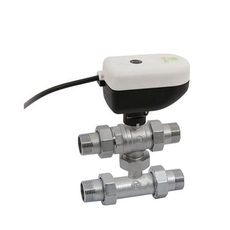Valvola di Zona Motorizzata Te-Sa 4 Vie a Sfera M.M.C/Bocchett.D.3/4