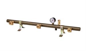 Centralina Gas Bombola C/Valvola Sicurezza e Manometro 3 Attacchi