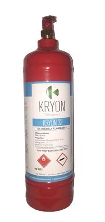 Bombolette Ricaricabili Gas Refrigerante R32 Lt 1 gr 800 UN 3163