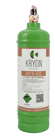 Bombolette Ricaricabili Gas Refrigerante R407C Lt 2,5 Kg 2