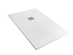 Piatto Doccia Politek Rettangolare cm  90x70x2,5 Bianco Pietra Decen
