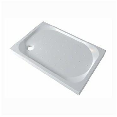 Piatto Doccia Rettangolare Seventy 120x80x7 Pozzi Geberit Bianco