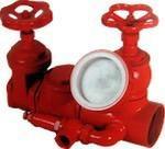 Gruppo Attacchi Filettati in Linea per Motopompa Uni70 D.21/2 Oriz.