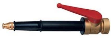 Lancia Tre Effetti con Valvola Ottone Corpo Nylon Nero DN 45