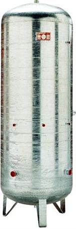 Serbatoio Zincato Accumulo Verticale Collaudato Lt 500