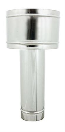 Esalatore per Caldaia Gas Acciaio Inox Aisi304 Monoparete S/G. D.100