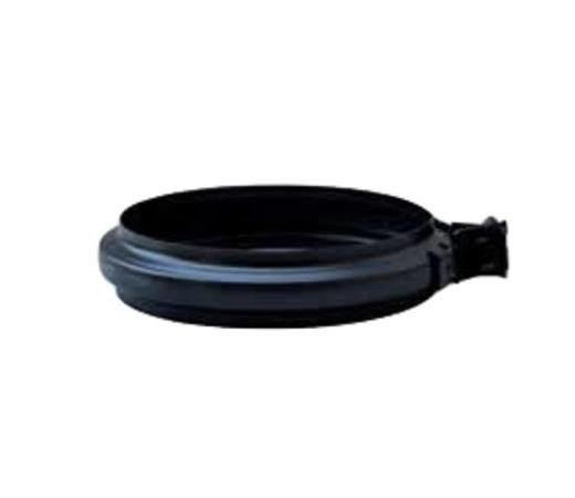 Fascetta Bloccag.Acciaio Carbone Vernic.per Stufe Pellet Sp.1,2 D.80