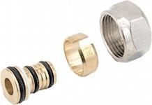 Adattatore Dado Anello e Portagomma per Tubo Multist. D.20x3/4x2,25