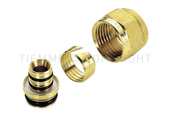 Adattatore Kit per Tubo Multistrato Tiemme Giallo D.20x2-3/4 (D.18)