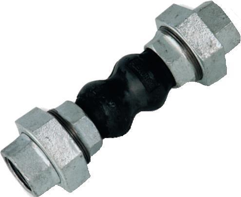 Giunto Elastico di Compensazione Antivibrante Zincato D.3/4